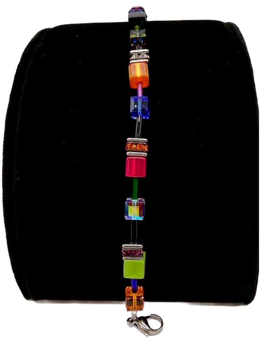 Patricia Locke Signature Cube Bracelet - Multibright